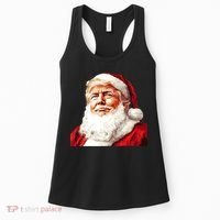President Donald Trump Santa Claus Women's Tank Top thumb 0