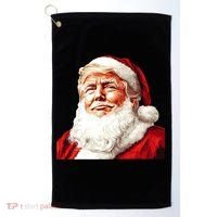 President Donald Trump Santa Claus Golf Towel thumb 0