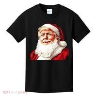 President Donald Trump Santa Claus Kids T-Shirt thumb 0