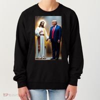 Pro Donald Trump Jesus Christianity Women's Sweatshirt thumb 0