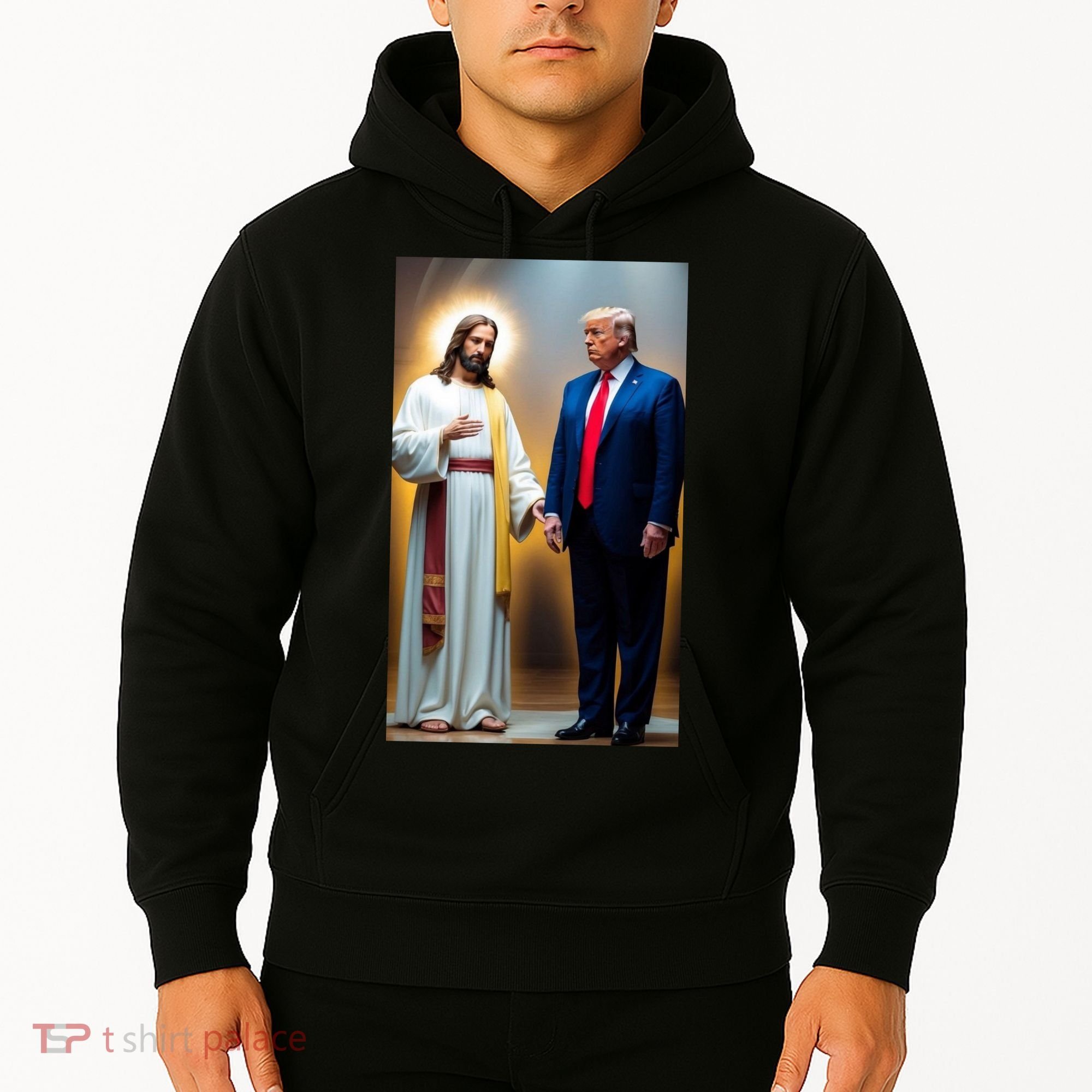 Pro Donald Trump Jesus Christianity Hoodie