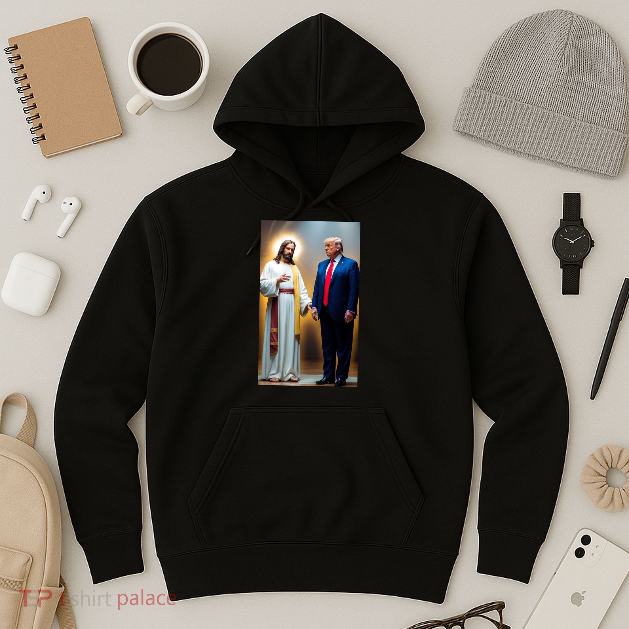 Pro Donald Trump Jesus Christianity Hoodie