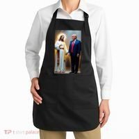 Pro Donald Trump Jesus Christianity Apron thumb 2