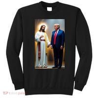 Pro Donald Trump Jesus Christianity Sweatshirt thumb 0