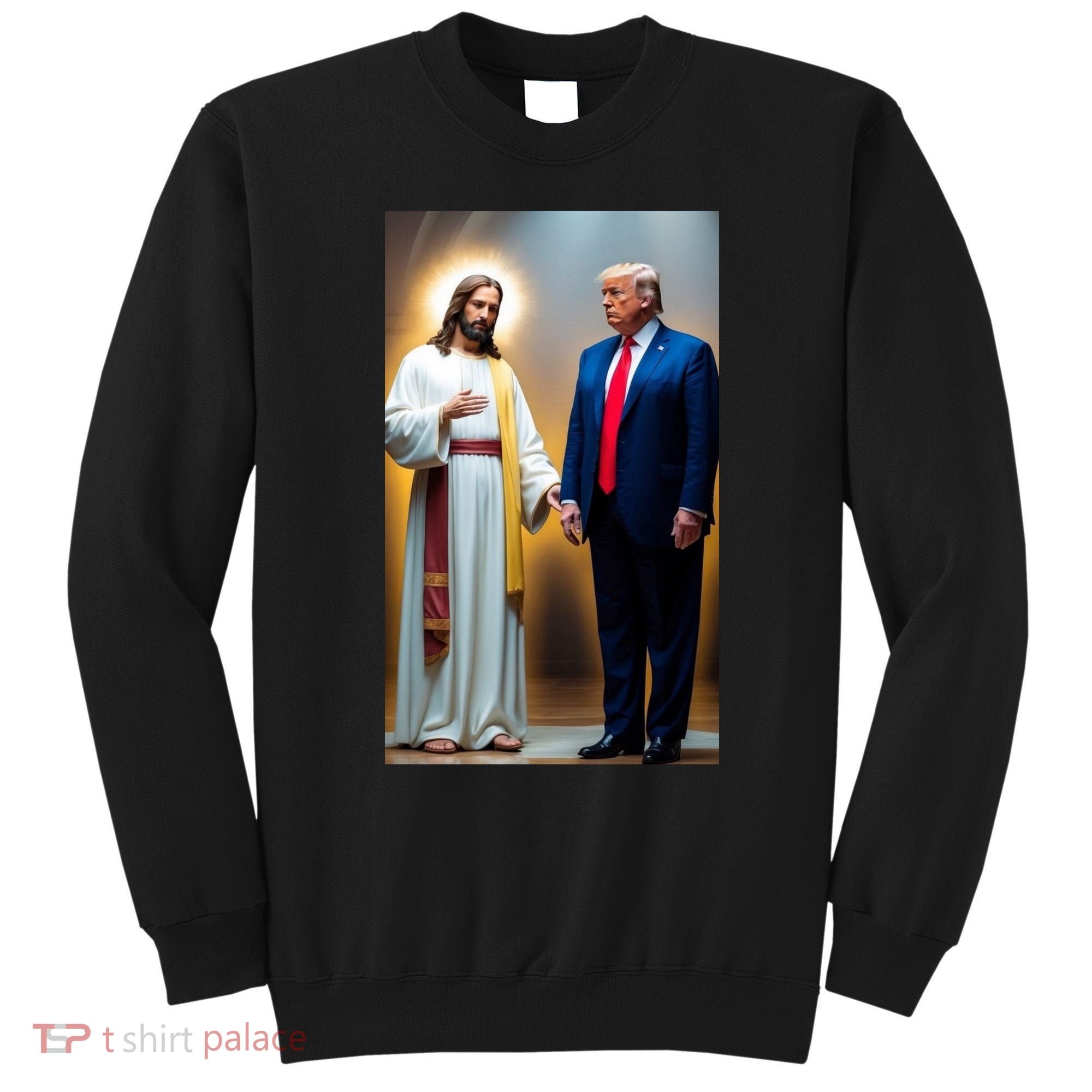 Pro Donald Trump Jesus Christianity Sweatshirt
