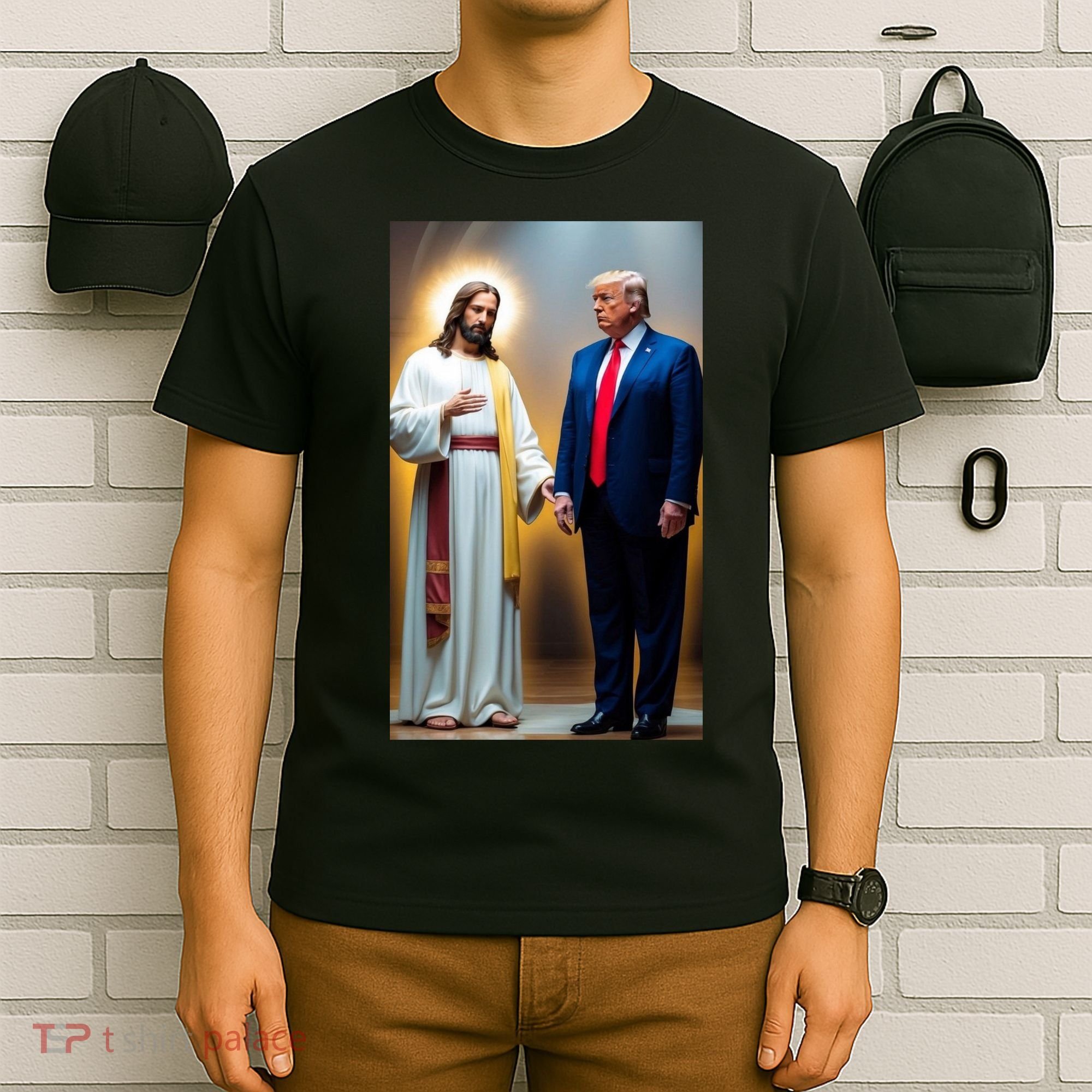Pro Donald Trump Jesus Christianity T-Shirt