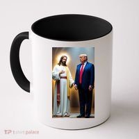 Pro Donald Trump Jesus Christianity Coffee Mug thumb 0