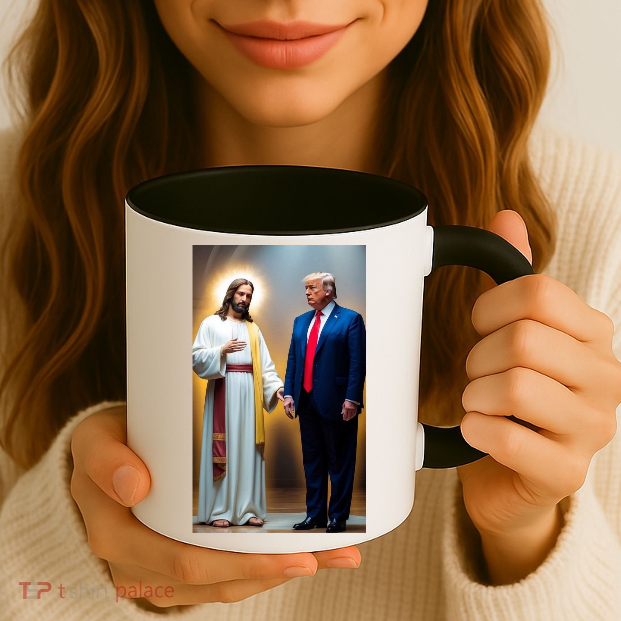 Pro Donald Trump Jesus Christianity Coffee Mug