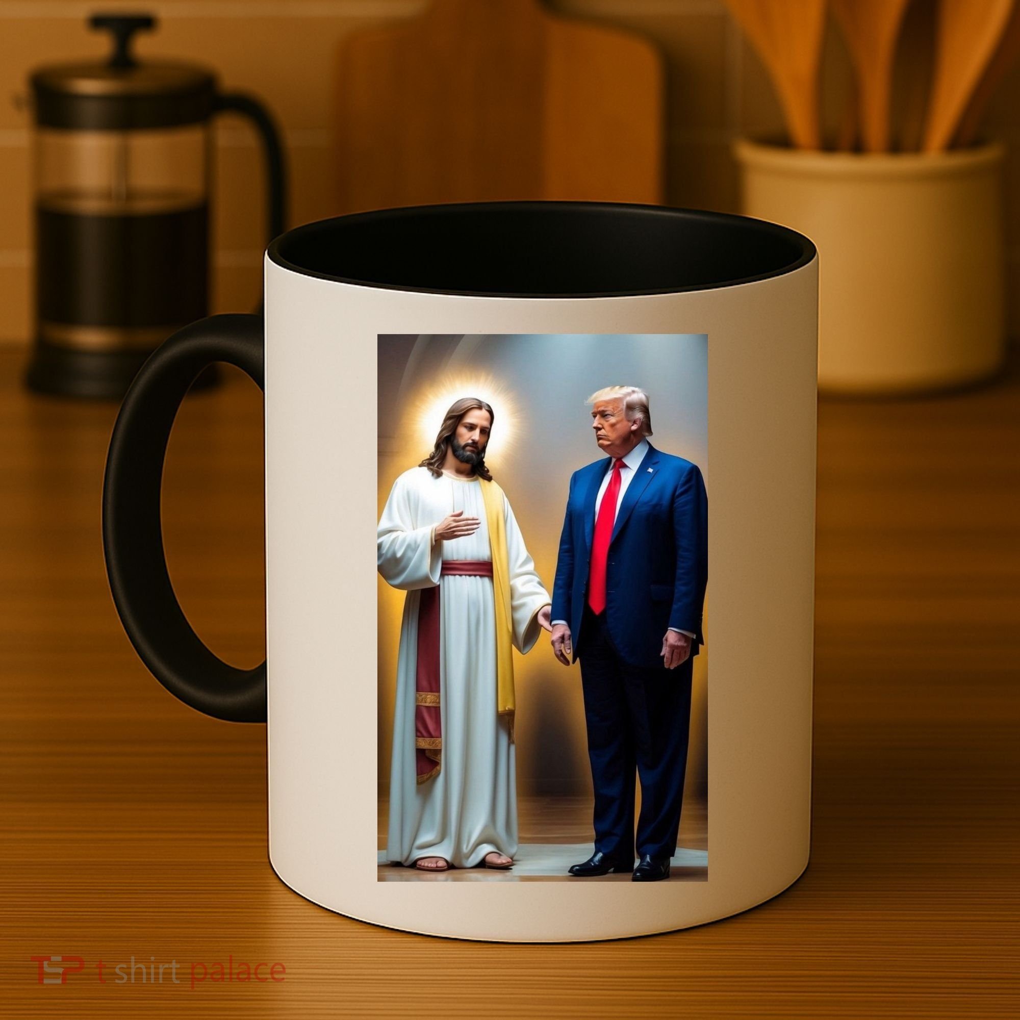 Pro Donald Trump Jesus Christianity Coffee Mug