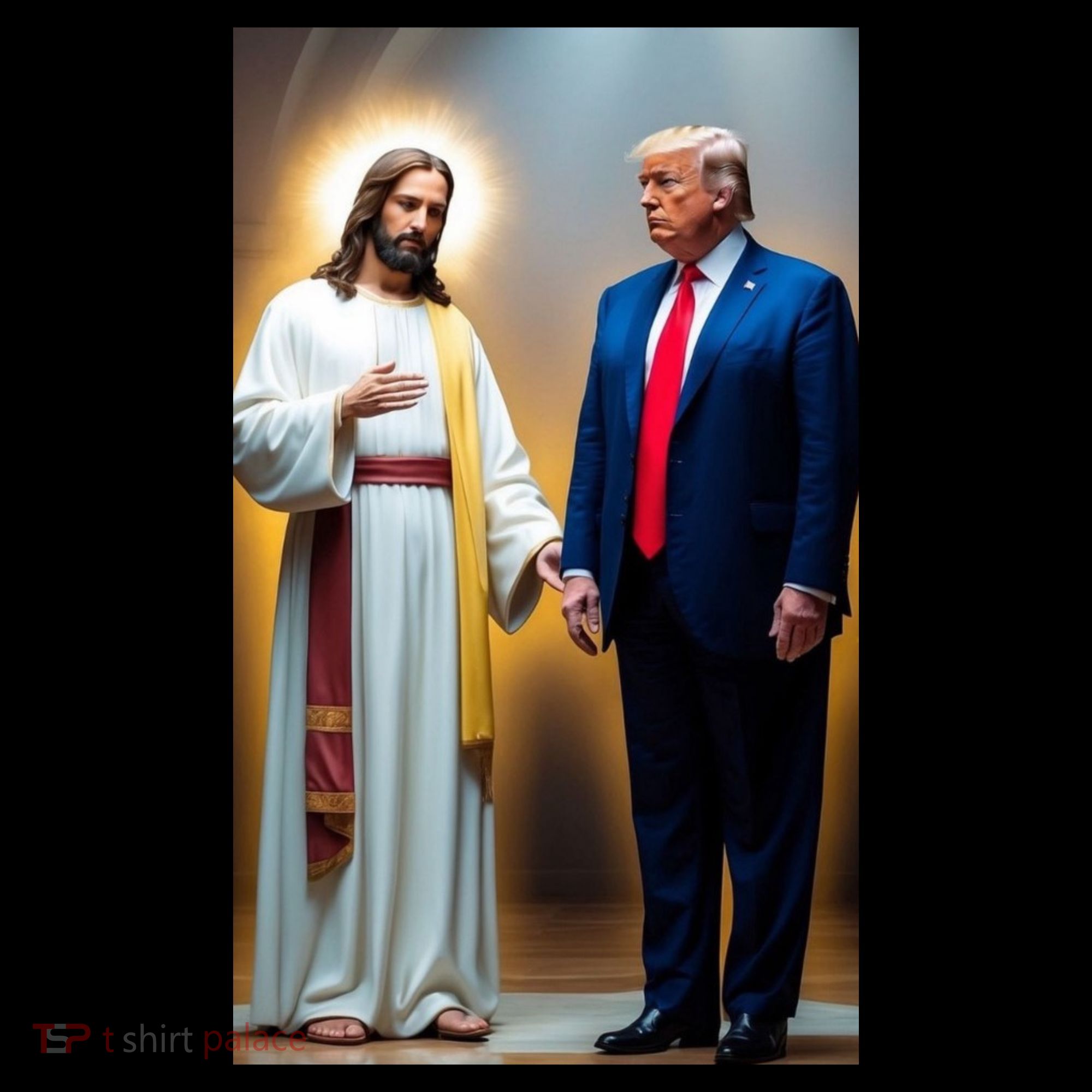 Pro Donald Trump Jesus Christianity Women's Hoodie