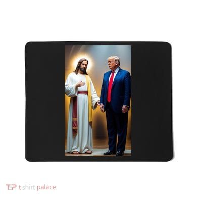 Pro Donald Trump Jesus Christianity Mousepad