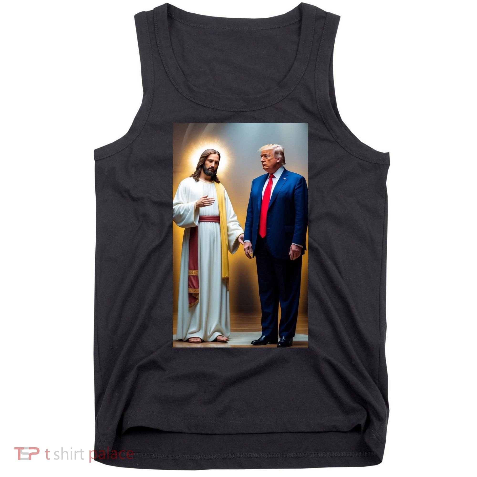 Pro Donald Trump Jesus Christianity Tank Top