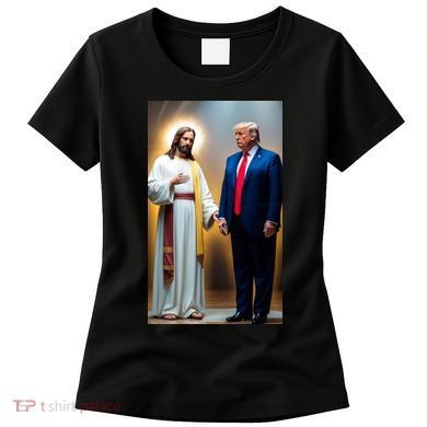 Pro Donald Trump Jesus Christianity Women's T-Shirt