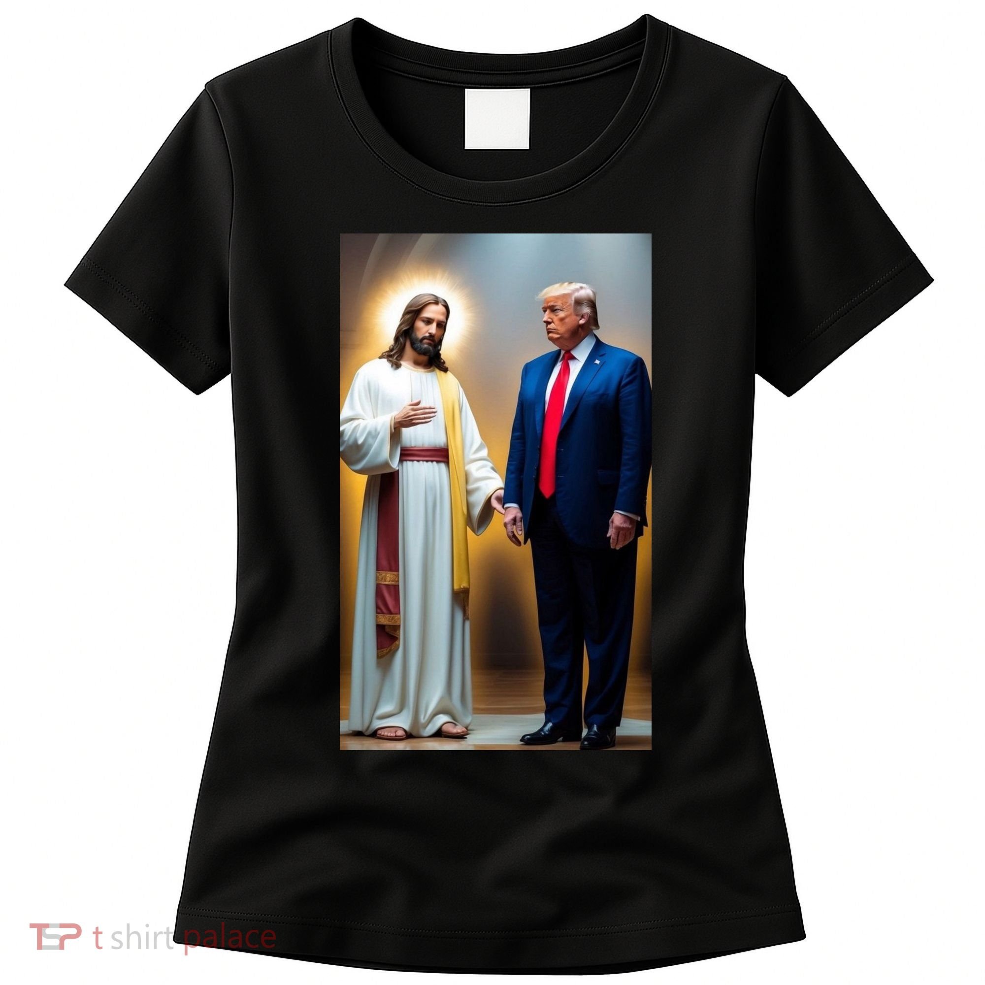 Pro Donald Trump Jesus Christianity Women's T-Shirt
