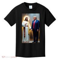 Pro Donald Trump Jesus Christianity Kids T-Shirt thumb 0