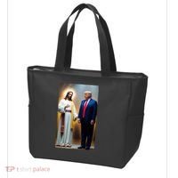 Pro Donald Trump Jesus Christianity Tote Bag thumb 3