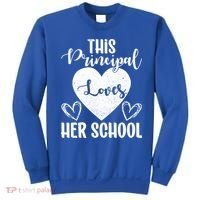 Principals Day This Principal Loves Her School Principal Day Gift Sweatshirt thumb 0