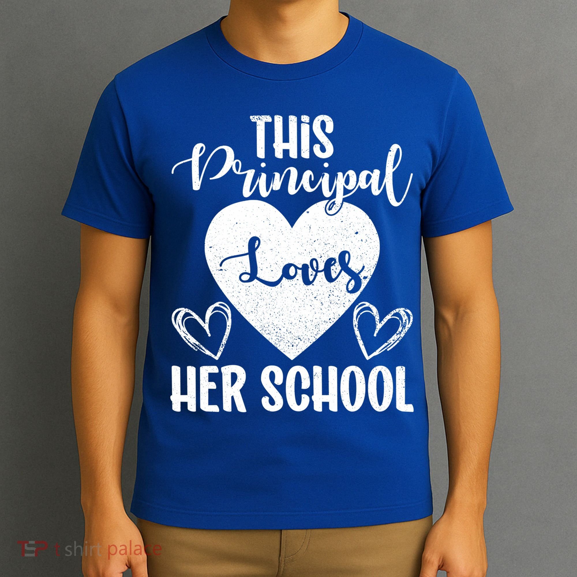 Principals Day This Principal Loves Her School Principal Day Gift T-Shirt