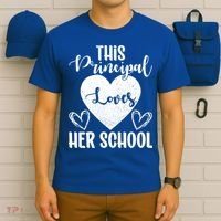 Principals Day This Principal Loves Her School Principal Day Gift T-Shirt thumb 6