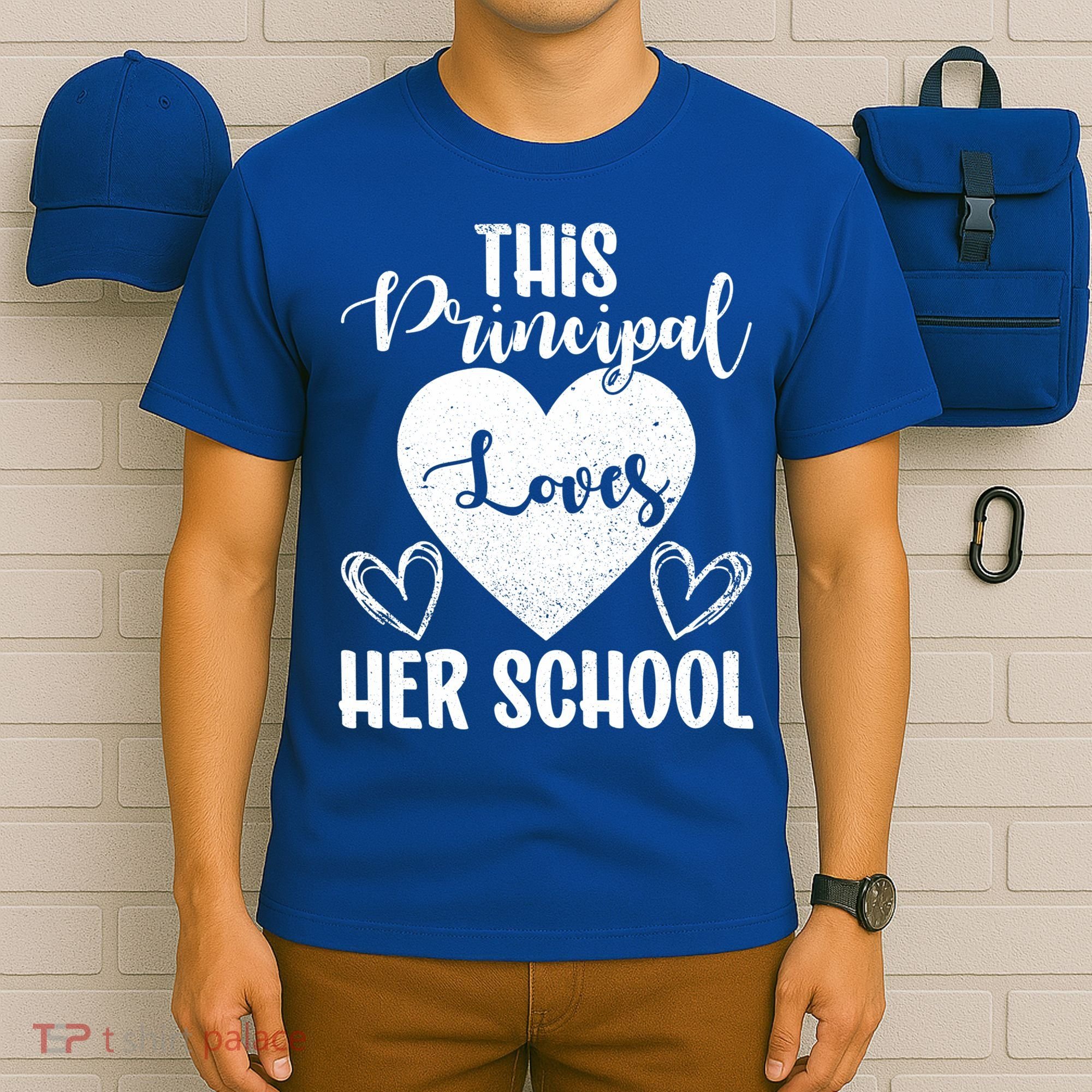 Principals Day This Principal Loves Her School Principal Day Gift T-Shirt