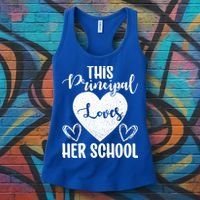 Principals Day This Principal Loves Her School Principal Day Gift Women's Tank Top thumb 3
