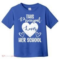 Principals Day This Principal Loves Her School Principal Day Gift Toddler T-Shirt thumb 0