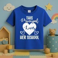 Principals Day This Principal Loves Her School Principal Day Gift Toddler T-Shirt thumb 3