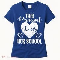 Principals Day This Principal Loves Her School Principal Day Gift Women's T-Shirt thumb 0