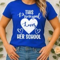 Principals Day This Principal Loves Her School Principal Day Gift Women's T-Shirt thumb 2