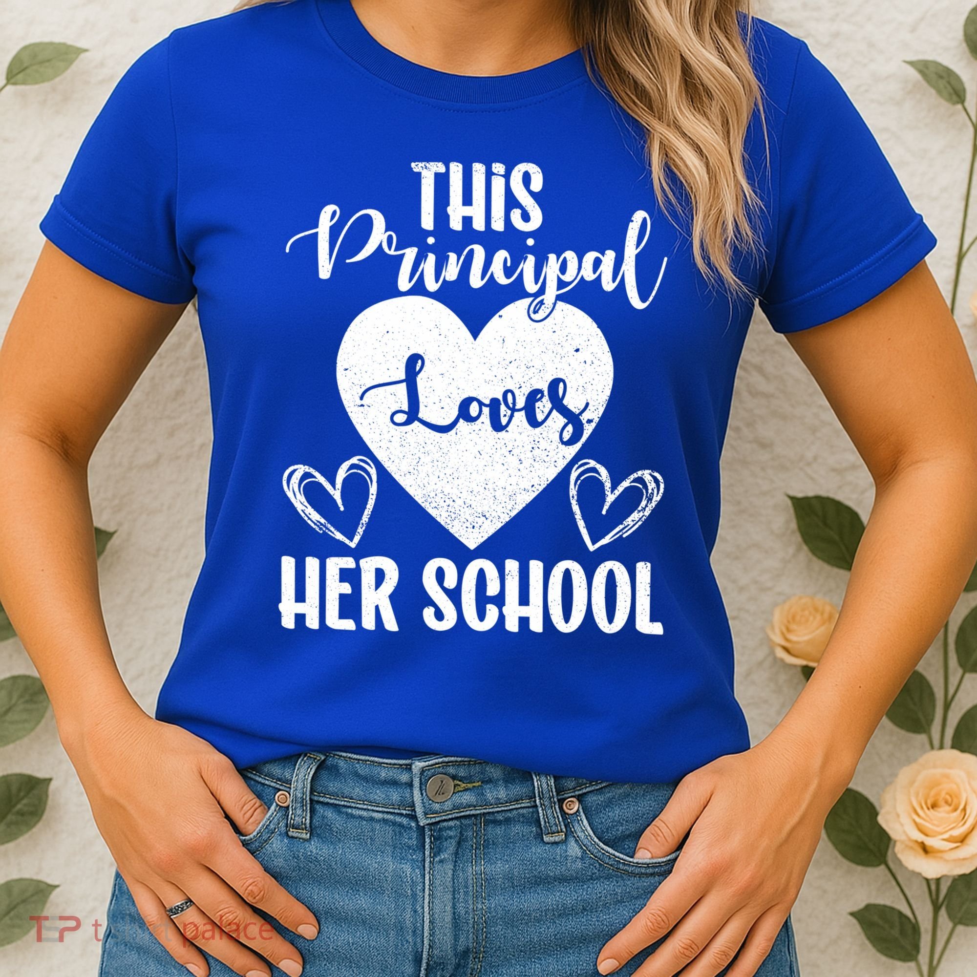 Principals Day This Principal Loves Her School Principal Day Gift Women's T-Shirt