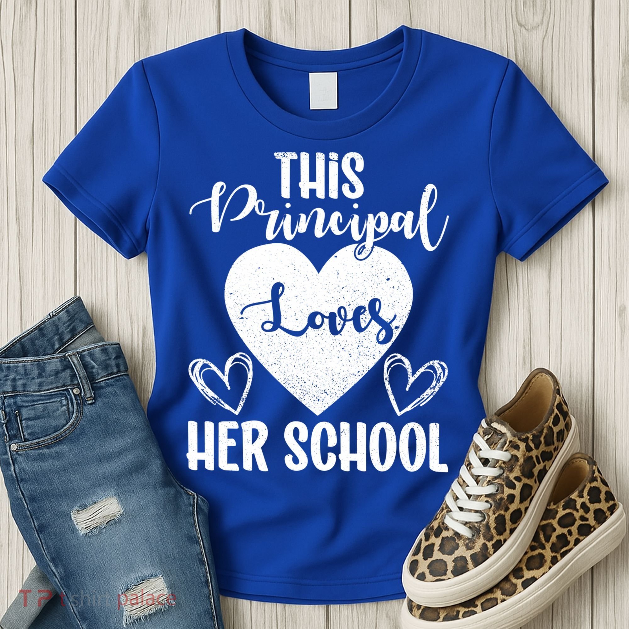 Principals Day This Principal Loves Her School Principal Day Gift Women's T-Shirt