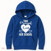 Principals Day This Principal Loves Her School Principal Day Gift Kids Hoodie thumb 0