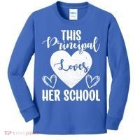 Principals Day This Principal Loves Her School Principal Day Gift Kids Long Sleeve Shirt thumb 0