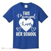 Principals Day This Principal Loves Her School Principal Day Gift Kids T-Shirt thumb 0