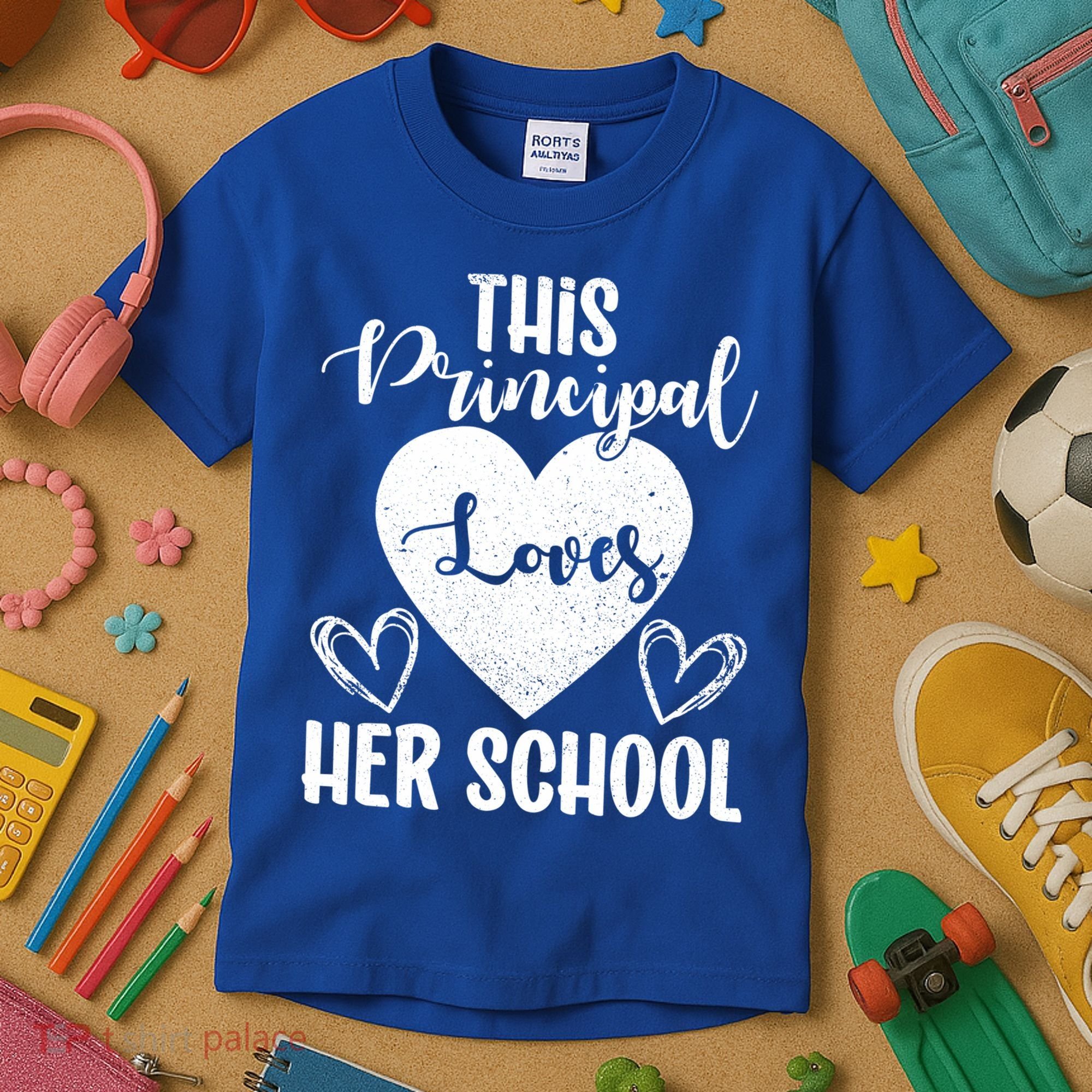 Principals Day This Principal Loves Her School Principal Day Gift Kids T-Shirt