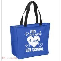 Principals Day This Principal Loves Her School Principal Day Gift Tote Bag thumb 2