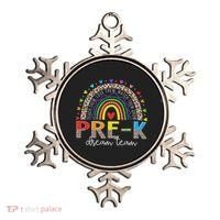Prek Dream Team Leopard Rainbow Teacher Squad Back To School Ornament thumb 0