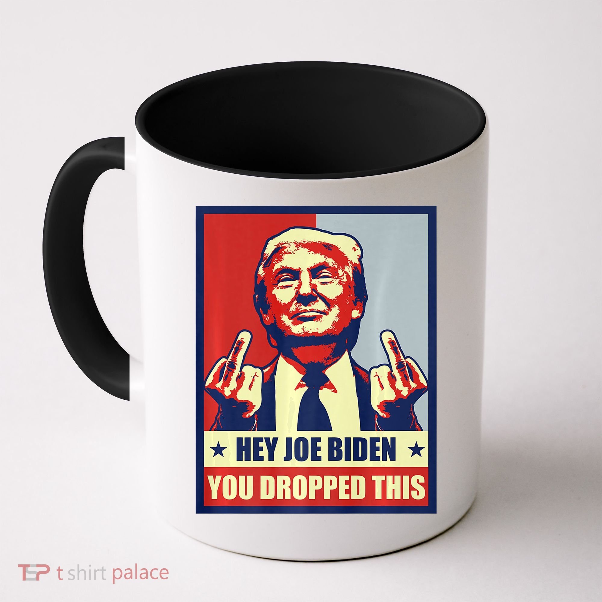 Pro Donald Trump 2024 Republican Conservative Anti Joe Biden Coffee Mug