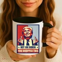 Pro Donald Trump 2024 Republican Conservative Anti Joe Biden Coffee Mug thumb 3