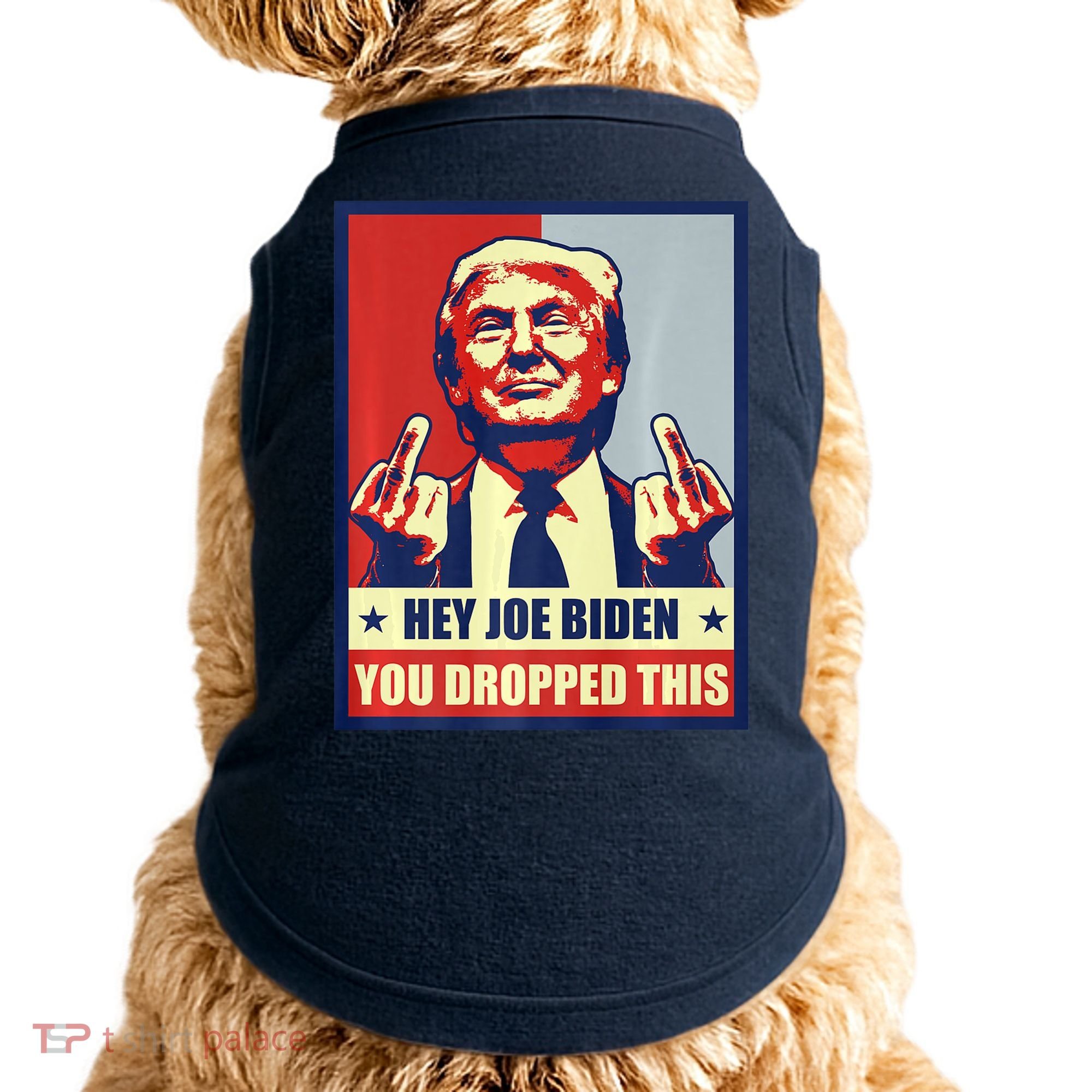 Pro Donald Trump 2024 Republican Conservative Anti Joe Biden Doggie Tank