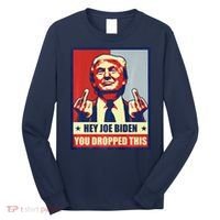 Pro Donald Trump 2024 Republican Conservative Anti Joe Biden Long Sleeve Shirt thumb 0