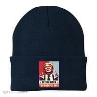 Pro Donald Trump 2024 Republican Conservative Anti Joe Biden Beanie thumb 0