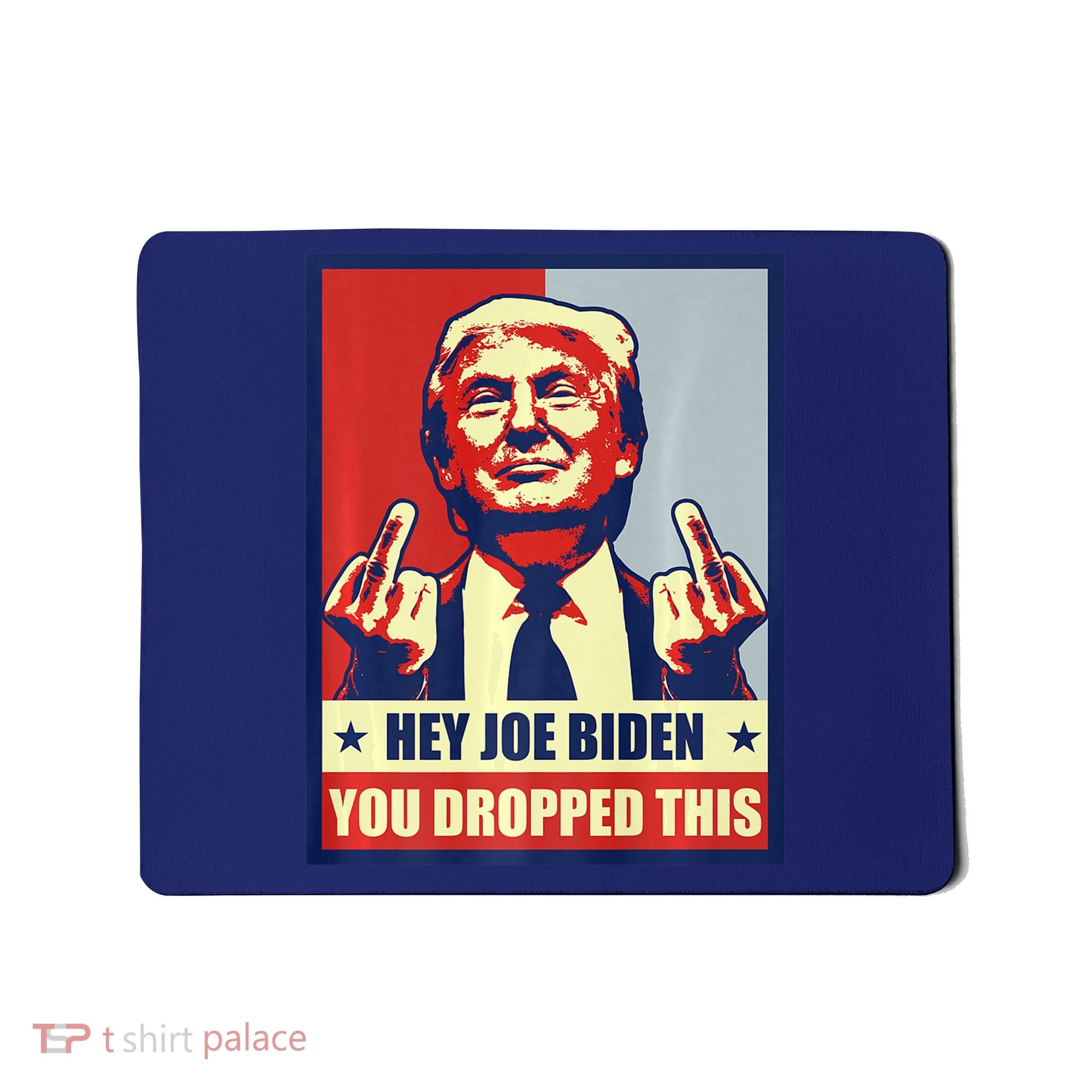 Pro Donald Trump 2024 Republican Conservative Anti Joe Biden Mousepad