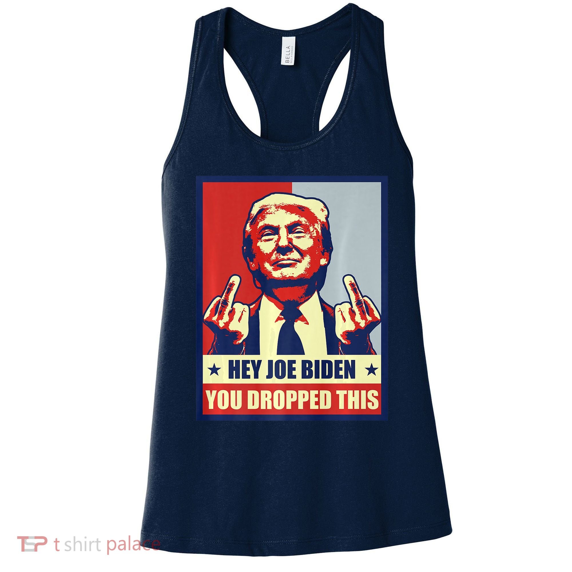 Pro Donald Trump 2024 Republican Conservative Anti Joe Biden Women's Tank Top