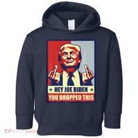 Pro Donald Trump 2024 Republican Conservative Anti Joe Biden Toddler Hoodie thumb 0