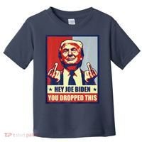 Pro Donald Trump 2024 Republican Conservative Anti Joe Biden Toddler T-Shirt thumb 0
