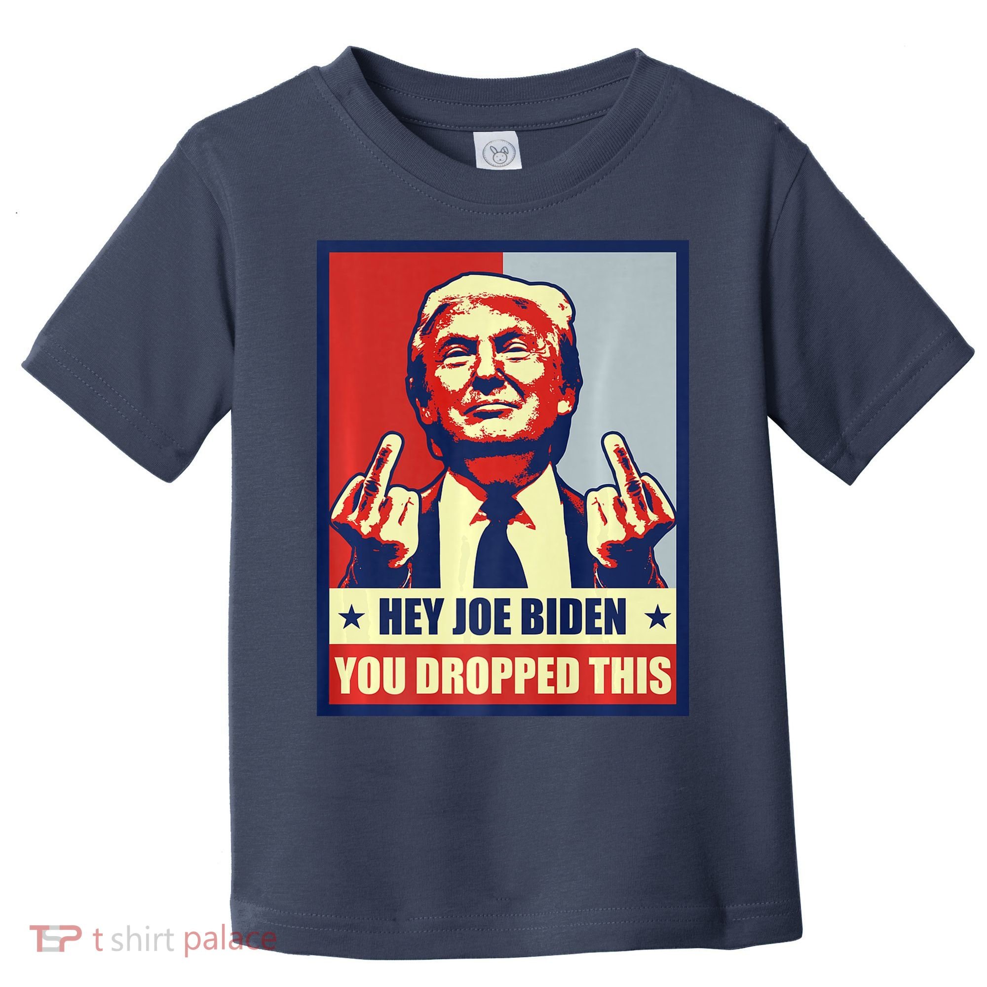 Pro Donald Trump 2024 Republican Conservative Anti Joe Biden Toddler T-Shirt