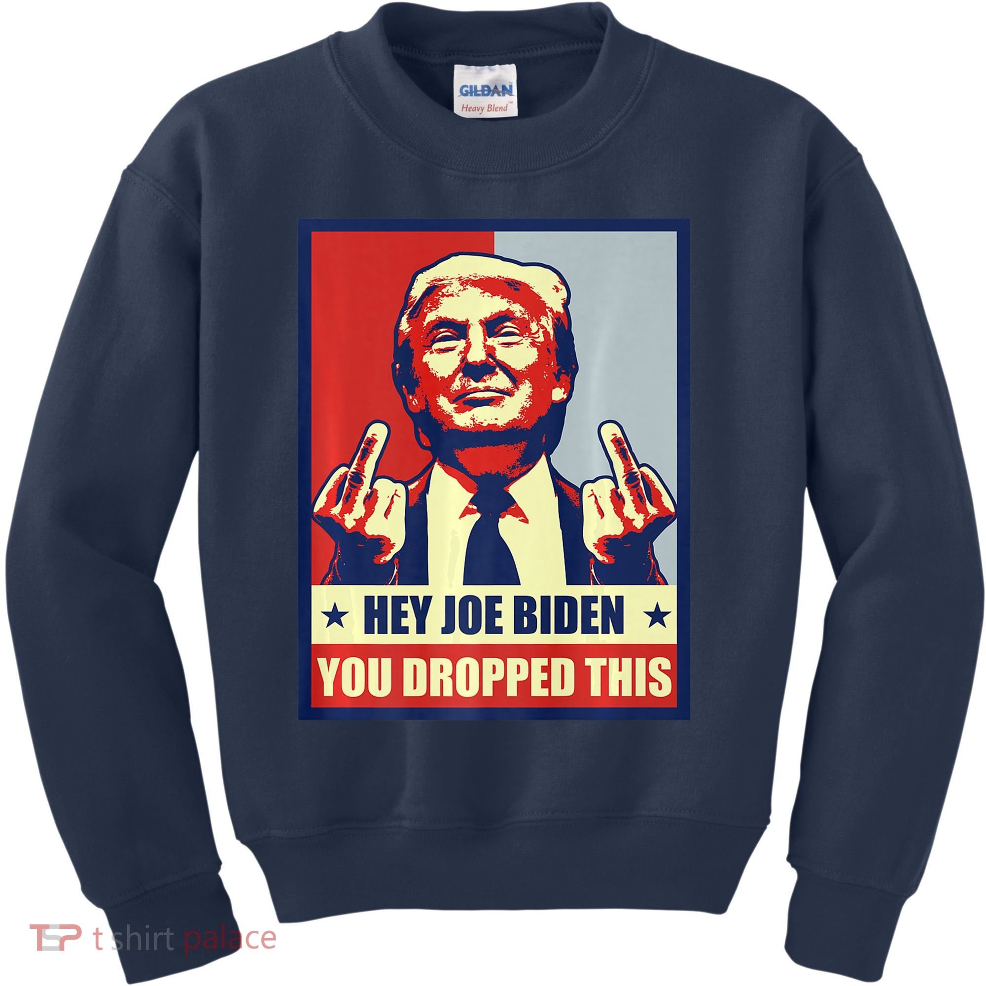 Pro Donald Trump 2024 Republican Conservative Anti Joe Biden Kids Sweatshirt