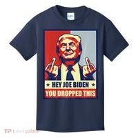 Pro Donald Trump 2024 Republican Conservative Anti Joe Biden Kids T-Shirt thumb 0
