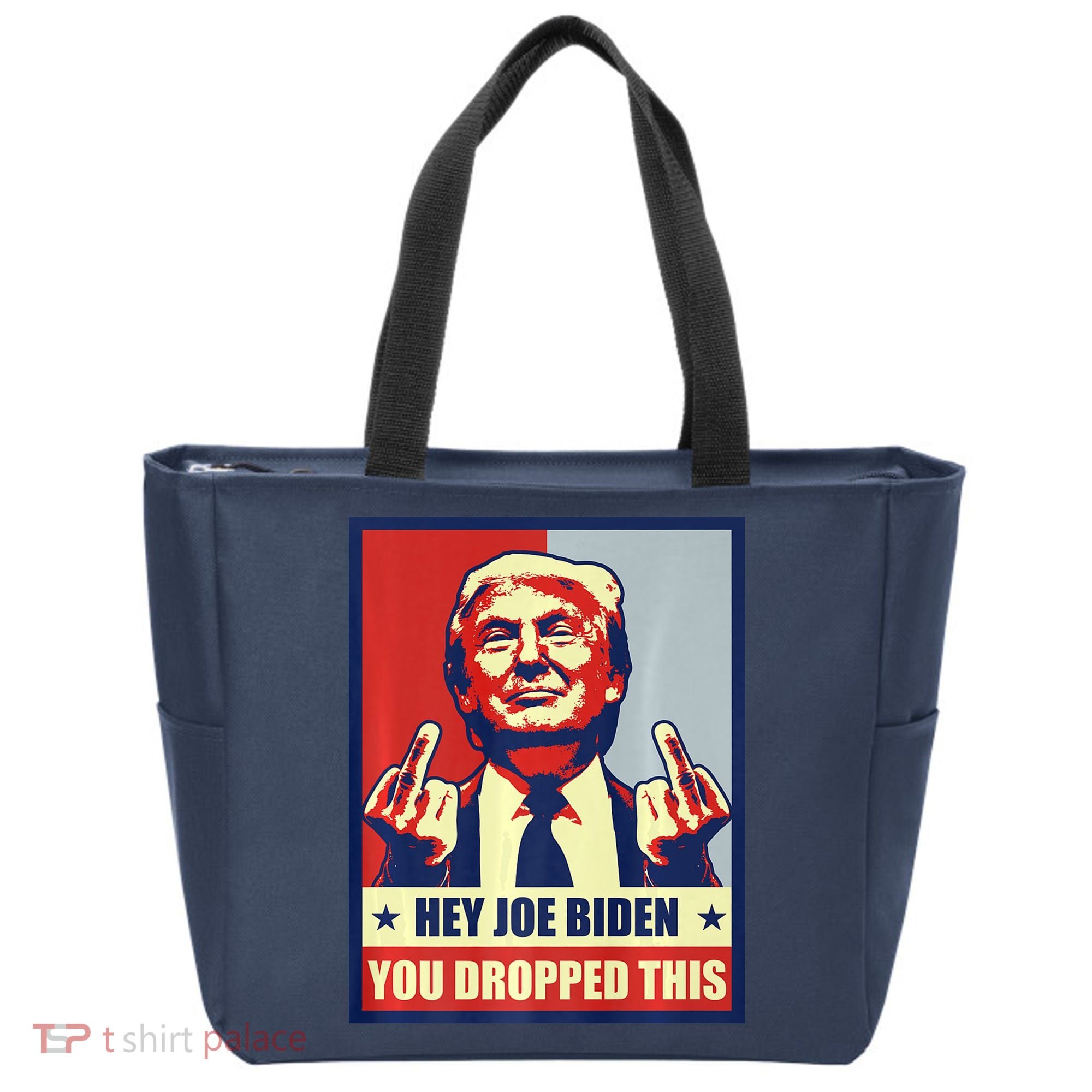 Pro Donald Trump 2024 Republican Conservative Anti Joe Biden Tote Bag